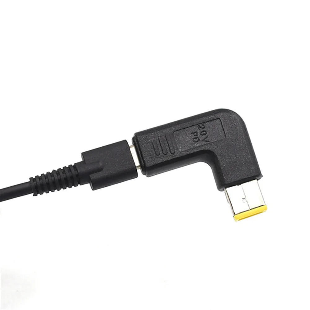 Для ThinkPad 20V Адаптер зарядного устройства для ноутбука usb type-C конвертер Женский DC розетка для 5,5*2,5 мм адаптер для ноутбука Разъем