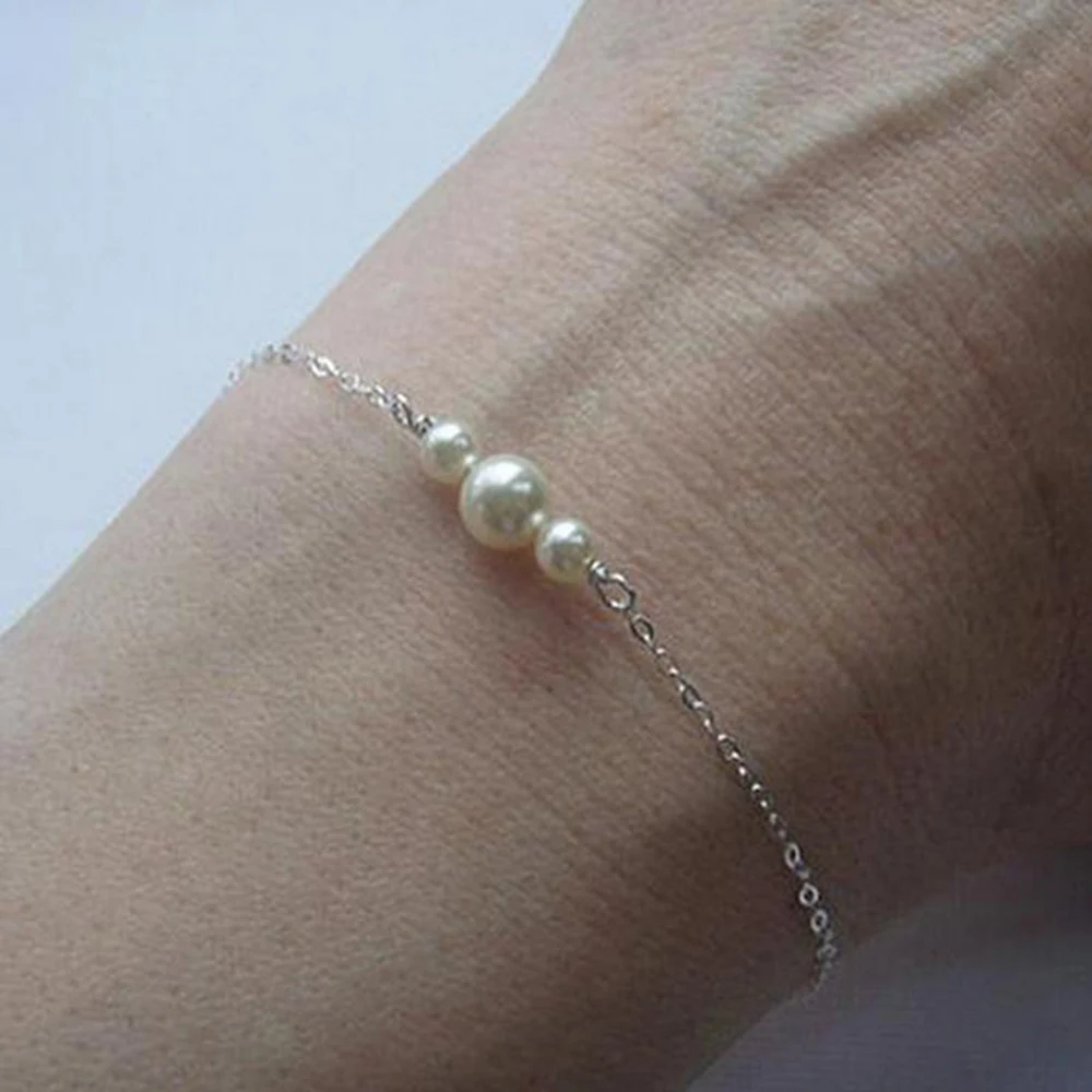 Европейская и американская мода лето Горячая жемчужный браслет богемный стиль подарок для девочек от производителя