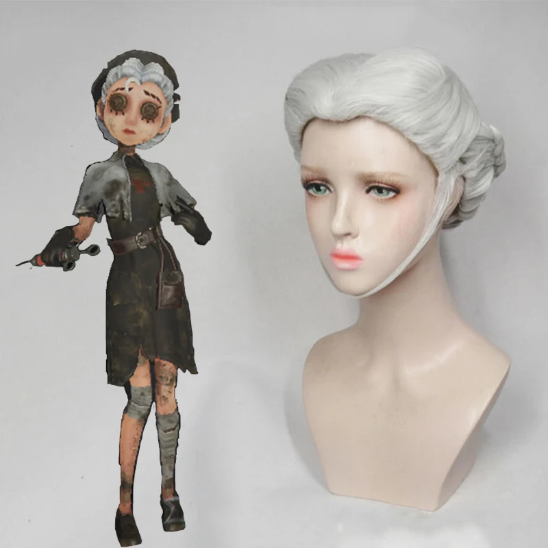

Game Identity V Cosplay Wig Doctor Emily Dyer Dark Side Cosplay Wig Synthetic Hair Wig Halloween Party Women Cosplay Wigs