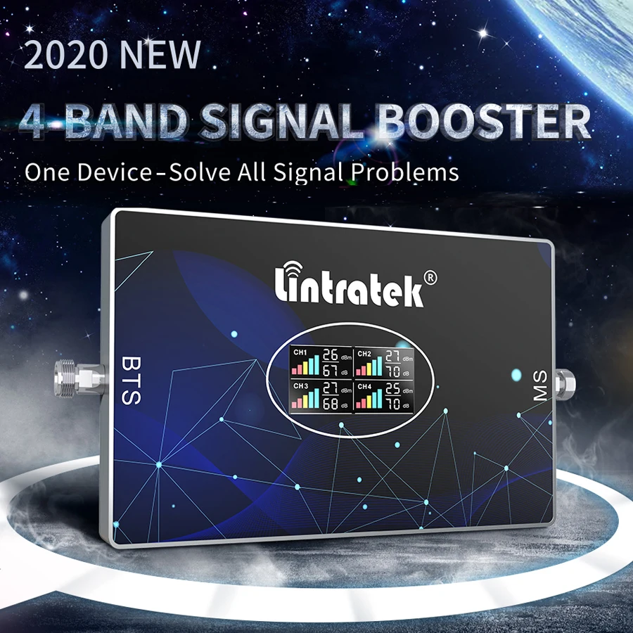 4G 3G 2G Cellular Signal Booster 800/850 900 1800