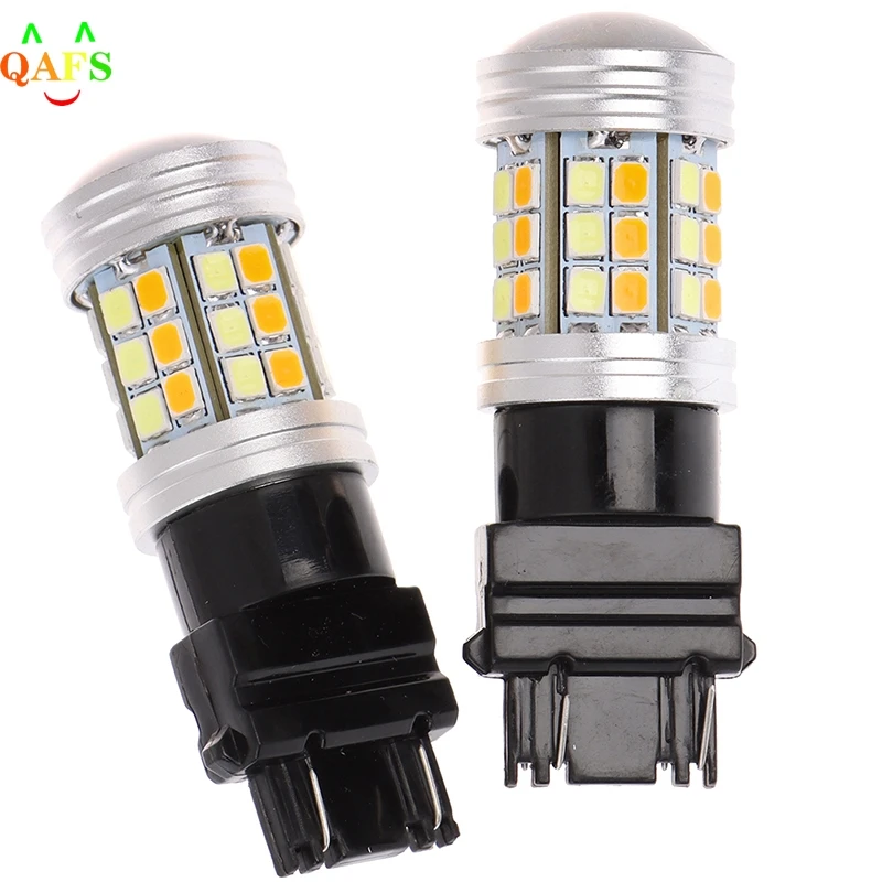 2/1 шт. 12 В постоянного тока 5 Вт светодиодный ная лампа DRL 3157-2835-45SMD светодиодная