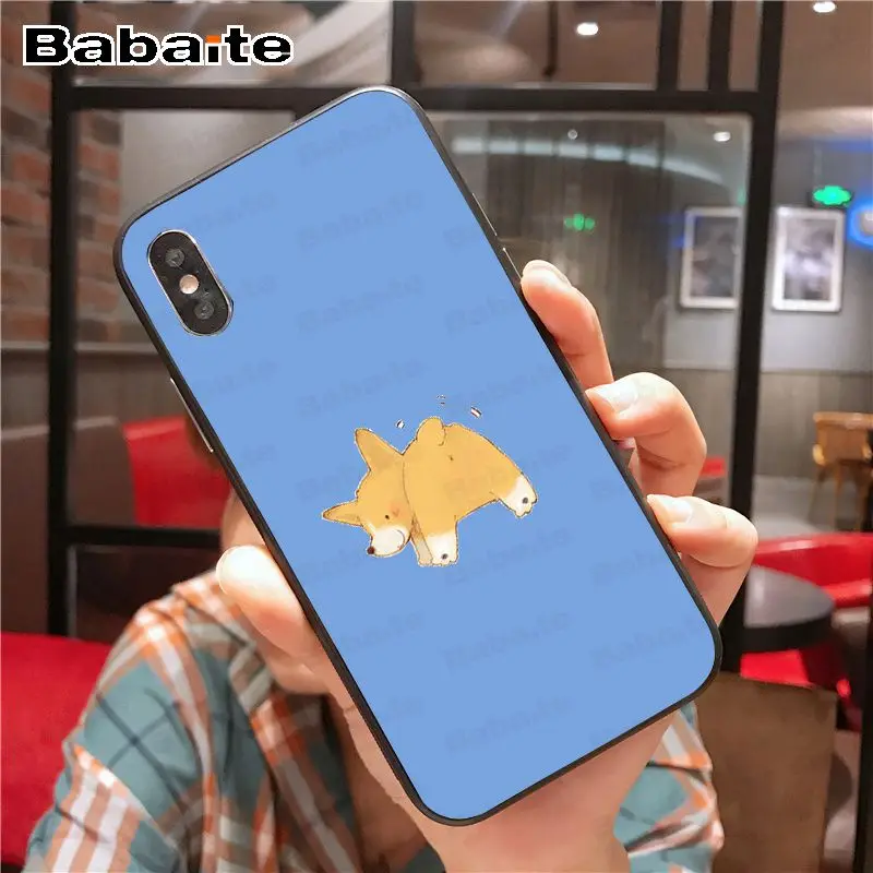Cartoon Cute Corgi Dog