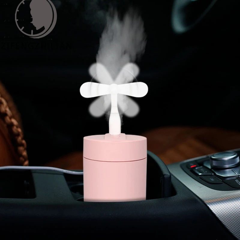

Mini Portable Air Fan Conditioning Humidifier pink color Purifier Air Cooler Personal Space Cooling Fan For Gift