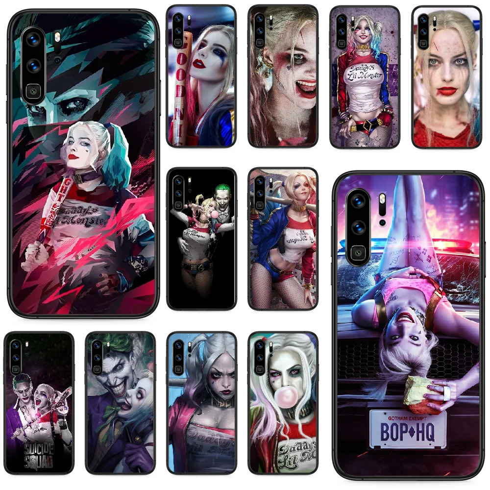 Секс чехол для телефона Huawei P 9 Smart 10 20 30 40 8 Lite Mini Z 2019 Pro black hoesjes painting prime|Бамперы| |