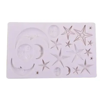 

Star Moon Sun Planet UV Resin Epoxy Resin Silicone Mold Jewelry Making Tools