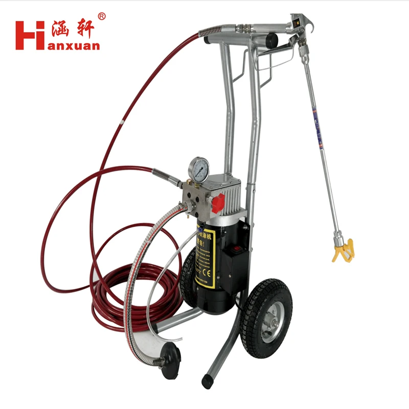 Электрический высокого давления Малый винт машина для безвоздушного распыления с 0,01" 0,021" выпускное отверстие, с отделкой из материала другого лака для сушки эмалевой краски