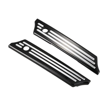 

Black Saddle Bag Latch Cover CNC Billet Saddlebag Latches Covers for Davidson Touring Electra Glide Ultra 2014-2019