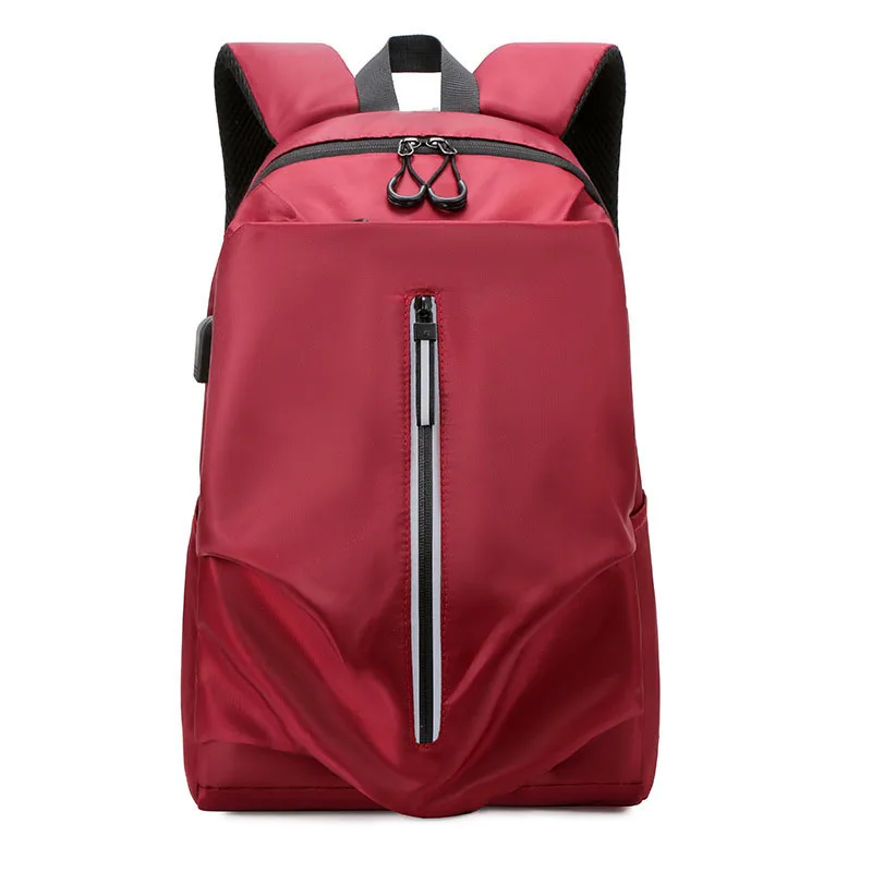 

PB1182 New Waterproof Nylon PU leather Backpack for Women Multi Pocket Travel Backpacks School Bag Suitable for men and women