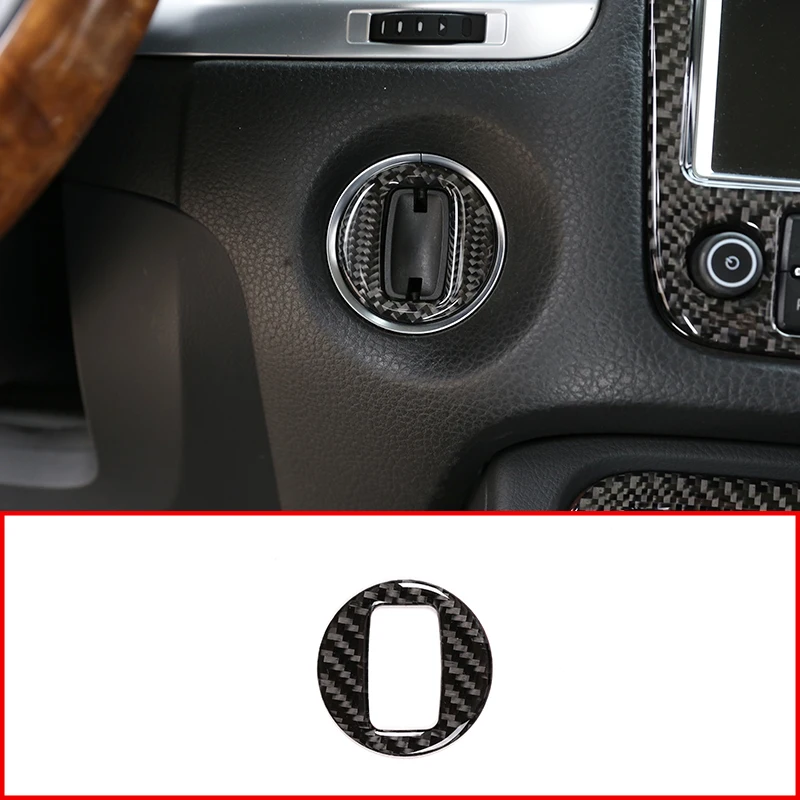 Внутренняя наклейка из углеродного волокна для Volkswagen Touareg 2011 2018 Rea Стайлинг