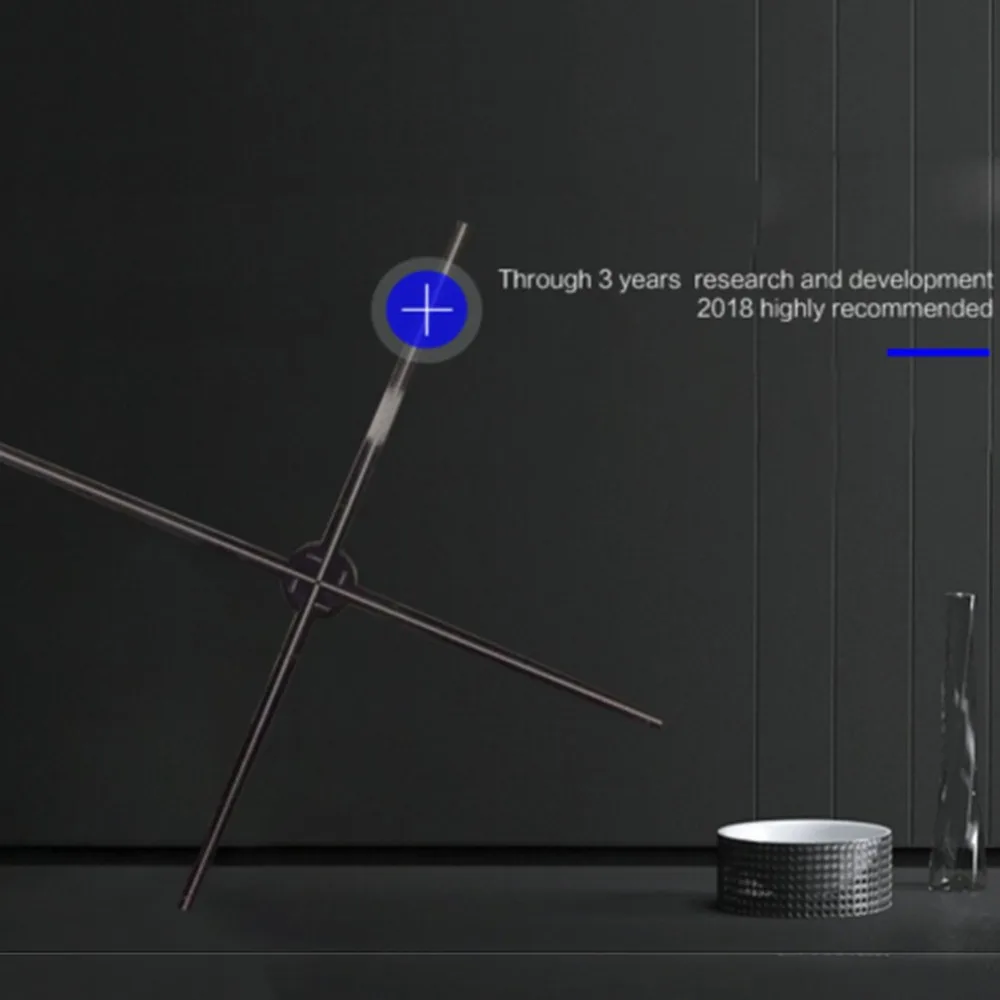 Профессиональный светодиодный 3D голографический проектор портативный голографический плеер 3D голографический дисплей вентилятор плеер голограмма проектор