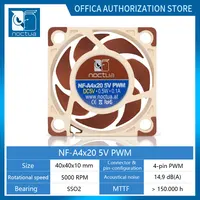 Noctua NF-A4x20  5V 4pin PWM Fan 40x40x20mm Computer Case Fan PWM Intelligent Temperature Control Ultra Small Fan - Image 2