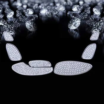 

Switch Regulator Seat Button Cover Trim Bling Control Durable Silver 1 set