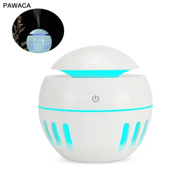 

130ML Mini New USB Humidifier Aroma Essential Oil Diffuser Ultrasonic Humidifier Air Purifier LED Night light for Office Home