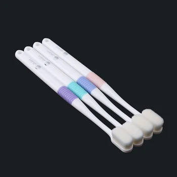 

2pcs Children Toothbrush Bamboo Soft Hair Soft Family Pregnant Women Maternity Nursing Gingival Sensitive Deep Mouth Clean Care