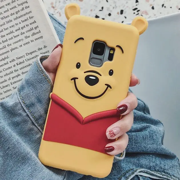 Для samsung Galaxy S5 S6 S7 Edge S8 Plus S9 чехол силиконовый чехол для телефона с изображением единорога кота медведя чехол для samsung S10 Lite S10 Plus - Цвет: 12