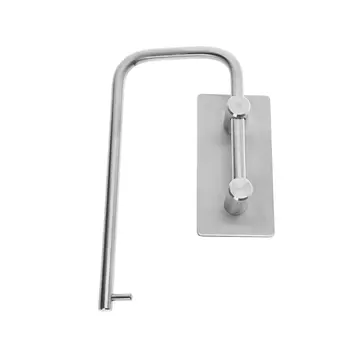 

Bathroom Free Punch-Free Nail Paper Towel Holder 304 Stainless Steel Strong Adhesive Waterproof Bathroom Roll Holder with Suctio