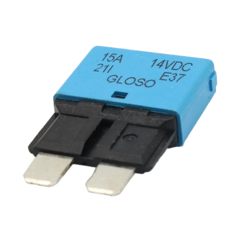 Automatic Resettable Fuse Blade Circuit Breaker Car Marine 15A 24V