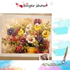 GATYZTORY Paint By Numbers For Adults Children DIY HandPainted Oil Painting Flowers Picture Paint Home Decoration Custom Gift ► Photo 2/6