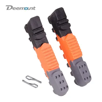 

Deemount 1/2/4/6/10 Pair Brake Inserts for Aluminum Rims Road Bike Caliper Braking Pads for Steel Wheel Set All Weather Use