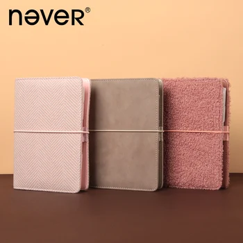 

Never Cute Girly Fabric Cover Notebooks and Journals A6 Planner Spiral Diary 2020 Agenda Schedule Organizer Office Stationery