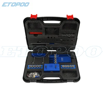 

Woodworking hole locator Round dowel hole punch Three-in-one locator Woodworking hole opener 3 holes 5 holes Woodworking tools