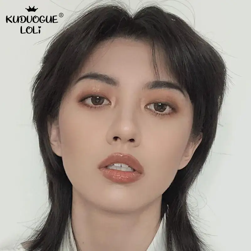 Pelucas Para Hombres Liso Sintetico Con Flequillo Pelo Corto Pelo Corto Coreano Fibra De Alta Temperatura Moda Cool Cosplay Peluca De Fiesta Para Hombre Aliexpress