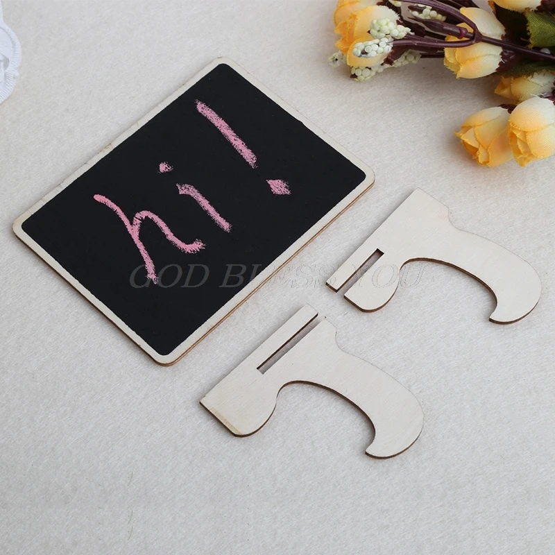 12 Mini Blackboard Place Card Holder Easel Wedding Party Chalkboard Table Number