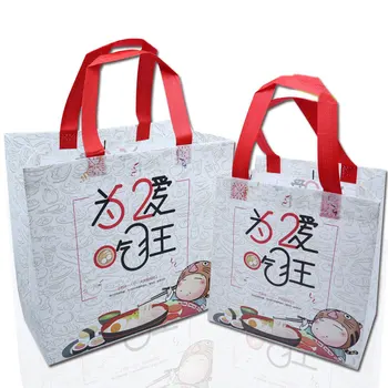 

Reusable Shopping Bag Letter Foldable Tote Grocery Bag Large Capacity Non-Woven Travel Storage Eco Bags Women Shopping Handbag