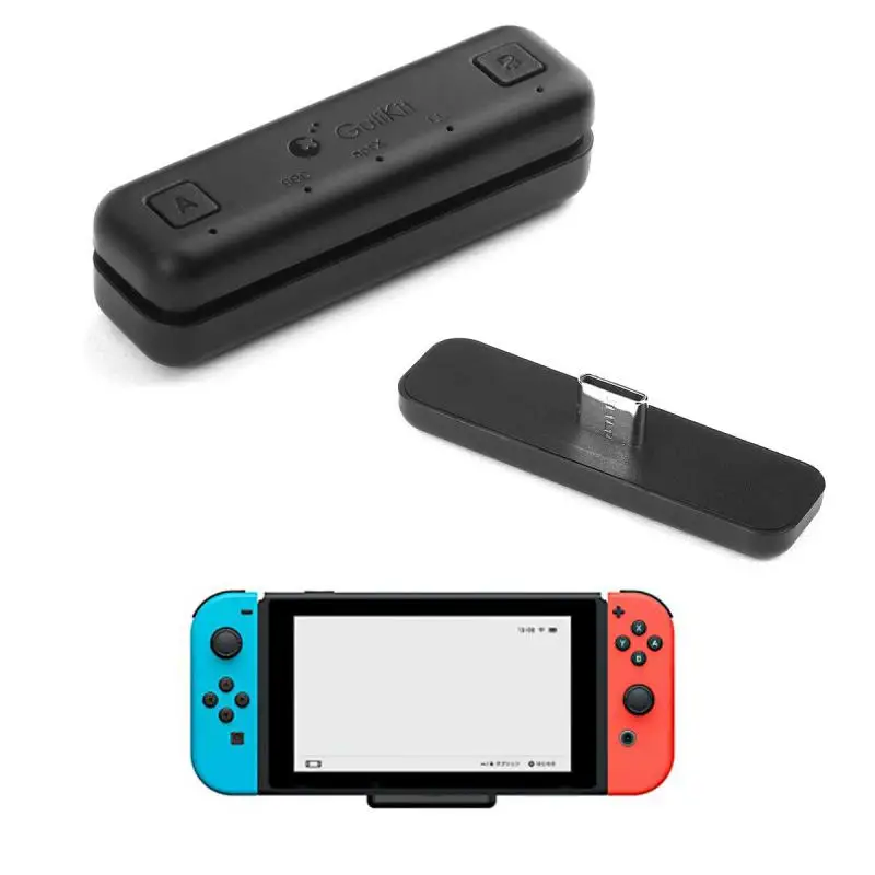 Беспроводной аудиоадаптер NS07 Route Air Bluetooth или передатчик Type-C для Nintendo Switch/Switch Lite/PS4