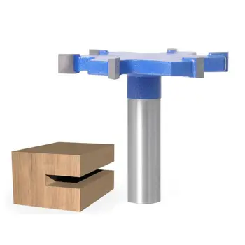 

6 Tooth Lengthening T-shaped Slotting Wood Tenon Woodworking Milling Cutter
