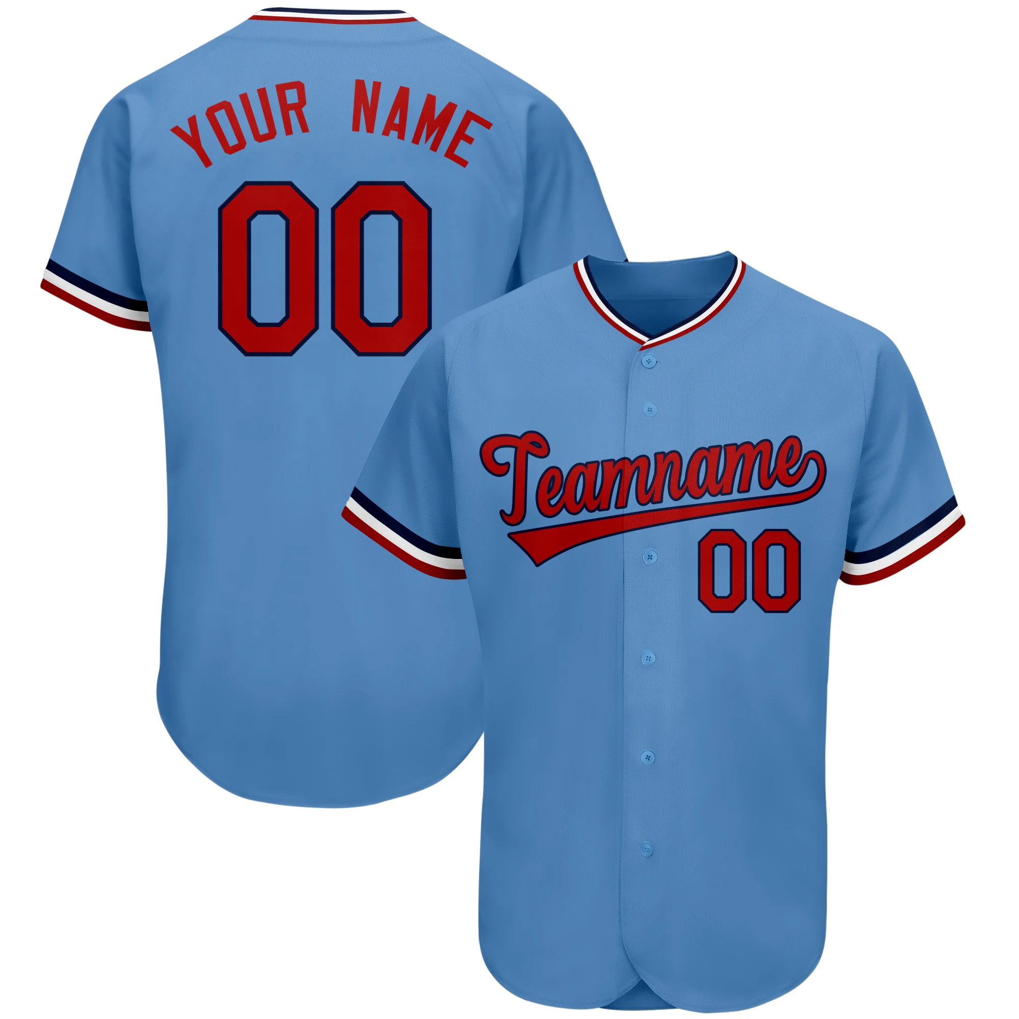 Baseball Jerseys Personalized Baseball Shirt Printed Name Number Outdoor Leisure Sweatshirt for Men/Youth/Women