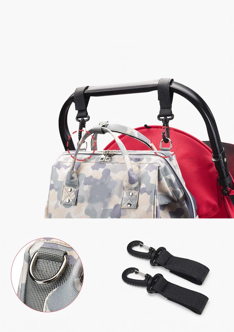 Модный камуфляжный рюкзак Mommy Bag застежка-молния для беременных сумка Детская сумка для подгузников детские коляски для мамы, сумка для подгузников рюкзак