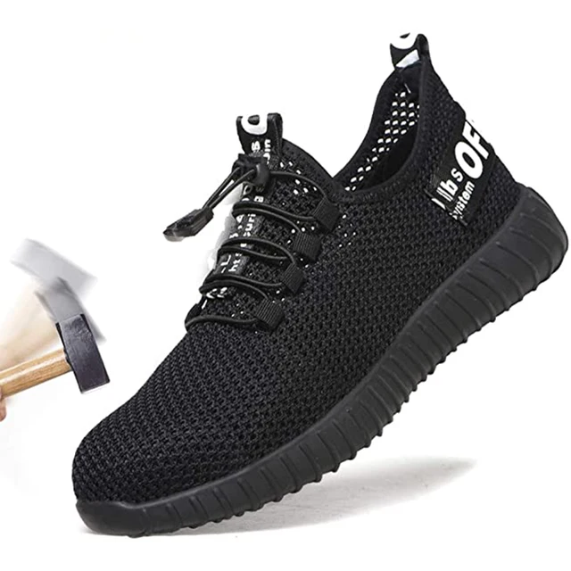 Men's Steel Toe Puncture-Proof Work Shoes