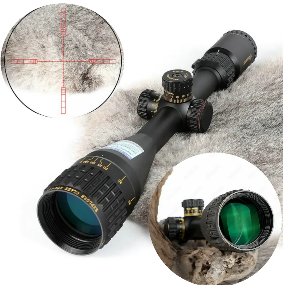 

SNIPER NT 4-16X50 AOGL Hunting Riflescopes Tactical Optical Sight Full Size Glass Etched Reticle RGB Illuminated Rifle Scope
