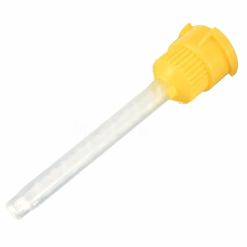 ELEG-50x-Dental-Impression-Tip-Temporary-1-1-Silicone-Rubber-50X-Yellow-Tips