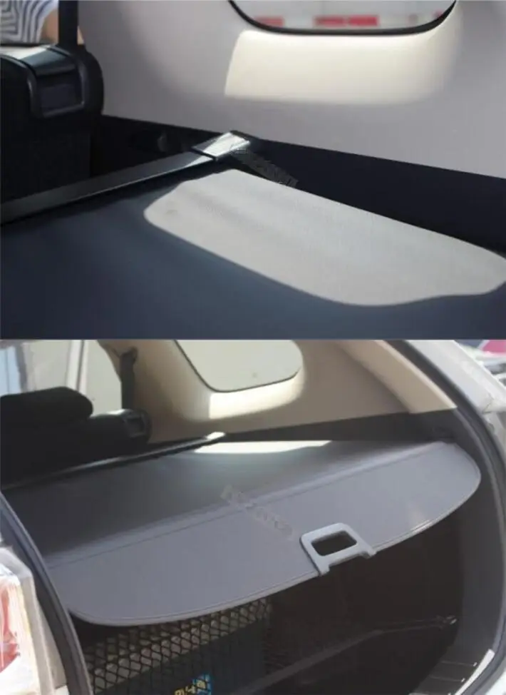 Для Mitsubishi Outlander 2013 задний багажник защитный щит грузовой Чехол Высокое качество авто аксессуары черный бежевый