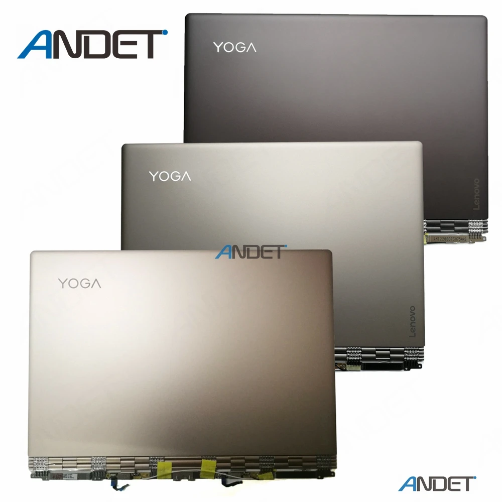 ЖК-Топ чехол для lenovo Yoga 910 910-13 910-13IKB Yoga 5 Pro 13 UFD FHD задняя крышка+ Петля серебристо-серый