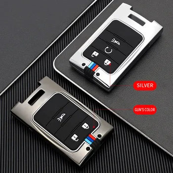 Custodia per chiave auto in lega di zinco per Cadillac CTS ATS XTS SLS SRX XLS DTS STS Seville Escalade 3/4/5Button Chevrolet C7 Corvette 3 Custodia per chiave auto in lega di zinco per Cadillac CTS ATS XTS SLS SRX XLS DTS STS Seville Escalade 3/4/5Button Chevrolet C7 Corvette - Custodia per chiave auto in lega di zinco per Cadillac CTS ATS XTS SLS SRX