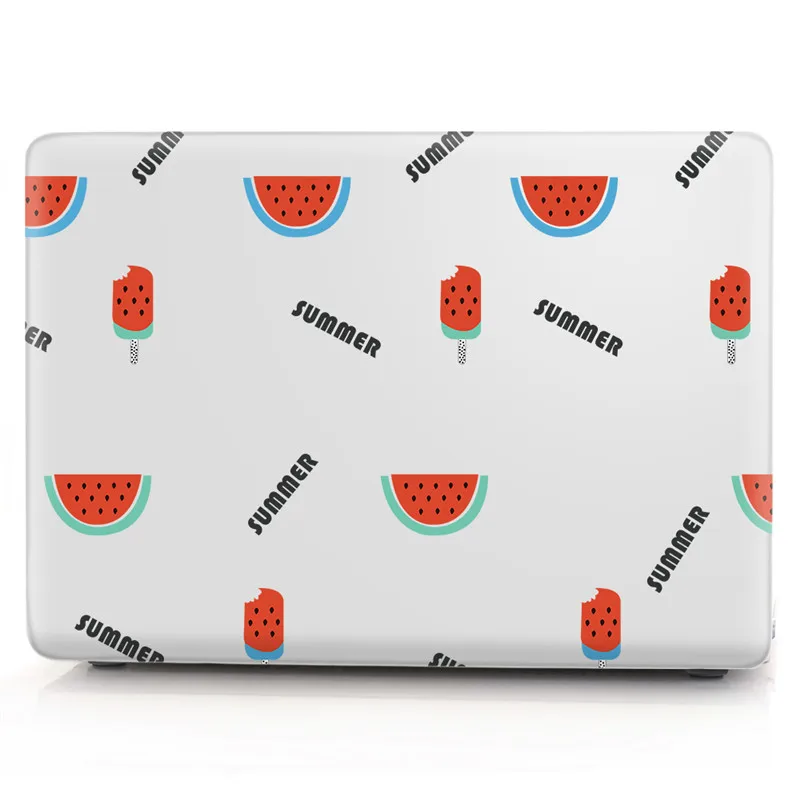 

2018 Case for MacBook Air 13 A1932 Cartoon Fruit Matte Clear Cute Cover for Apple Mac book Air 13.3 inch A1466 A1369 A2179 2020