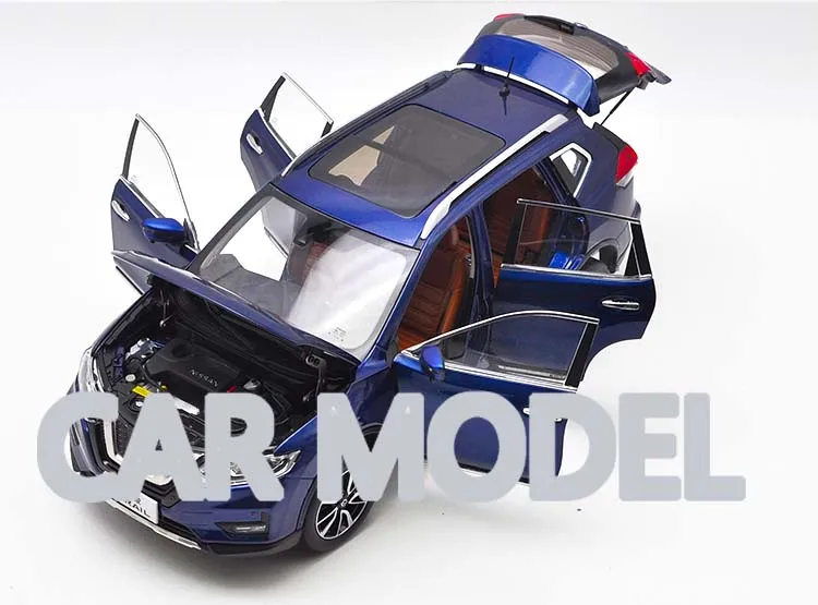 1:18 Масштаб сплав игрушечный транспорт nisang X-TRAIL модель автомобиля SUV детская Игрушечная машина Оригинальные подлинные детские игрушки