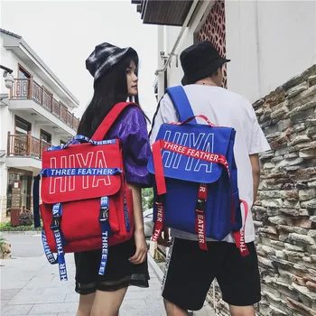 

Brand Design Schoolbag Female Korean Harajuku High School Students Backpack Travel High Capacity Travel Fashion Female Backpack