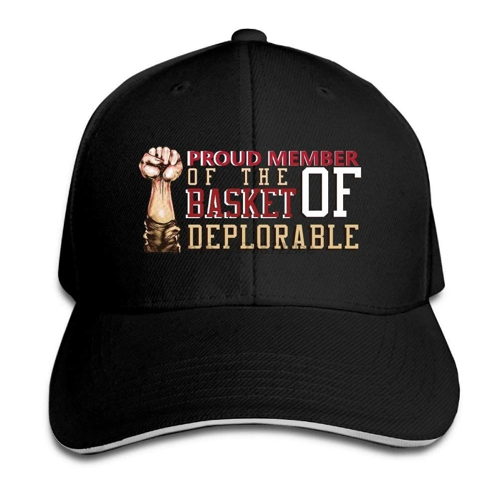 

Thkifsd Basket Of Deplorable Snapback Hats _ Baseball Hats _ Peaked Cap