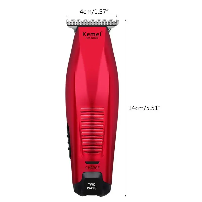  Portable Wireless Electric Hair Clipper DIY Hair Cutter Baldheaded Trimmer