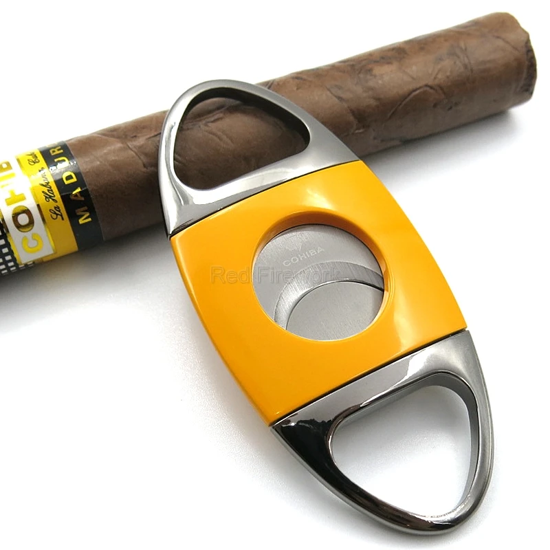 COHIBA Роскошная Матовая Зажигалка из нержавеющей стали для сигар, резак для сигарет, многоразовые зажигалки с портсигар, офисный подарочный набор
