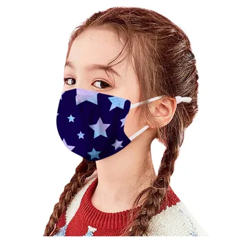

Breathable Children Mask Adjustable Earloop Face Mask Washable Reusable Mouth Mask Outdoor Kid Unisex Mouth Covers Masque Enfant