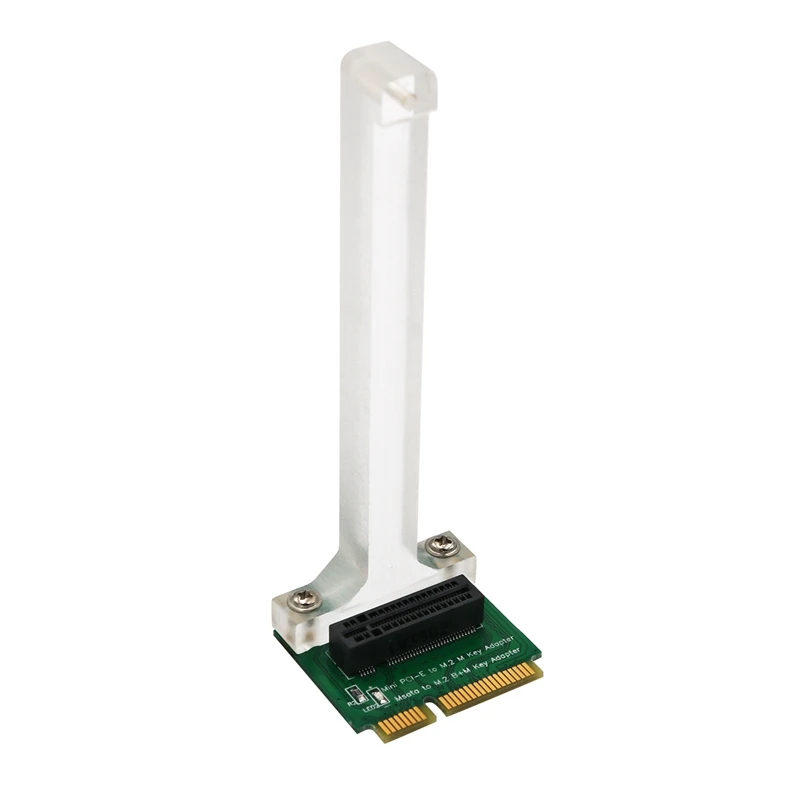 

M.2 NGFF Key M to Mini PCI-E Adapter NGFF B+M Key to MSATA Converter for 2280 NVME SSD