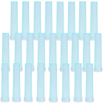 

NEW-100Pcs Rose Floral Water Tubes Plastic Flower Nutrient Vials For Floral Arrangements Wedding Party Event Gifts 7cm