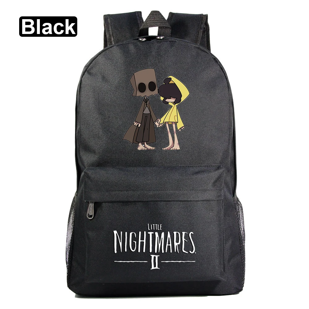 

Game Little Nightmares 2 Schoolbag Backpack for Girls Boys Mochila Teens Cool Travel Knapsack Rucksack Kids School Bags