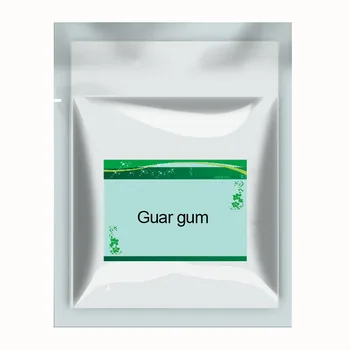 

100g/1000g Guar gum, foo d grade, ice cream, beverage, condiment, thickening emulsifying stabilizer