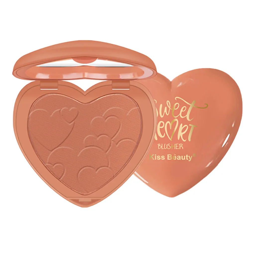 B Kissbeauty love Румяна для увеличения цвета румян лица минеральный пигмент Румяна осветляющая палитра для румяны Y727 - Цвет: B